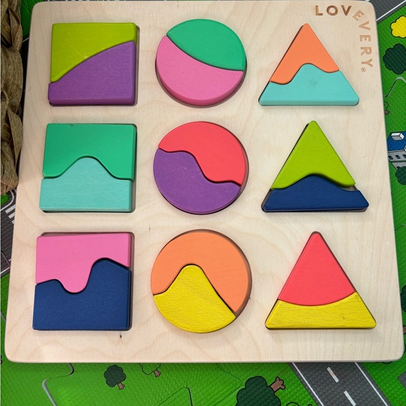 Lovevery Land And Sky Two-Part Puzzle Board - Picture 3 of 3